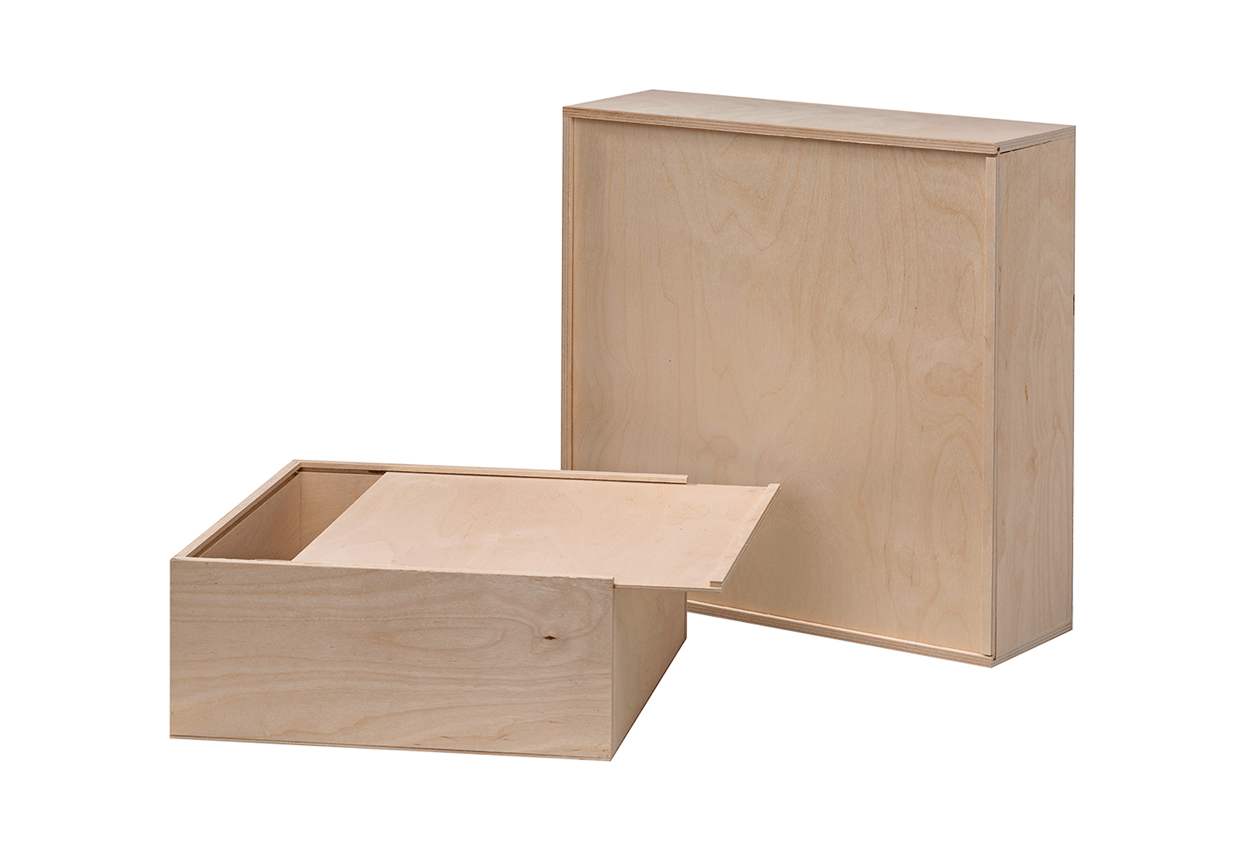 驚きの安さ Holzkiste mit Schiebedeckel | Outlet Hersteller | Scheffauer インテリア・デコレーション
