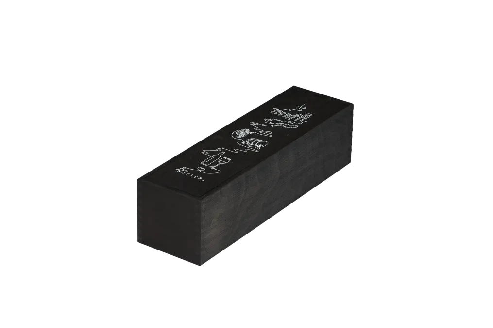 Geschenkkiste Schiebedeckel Schwarz