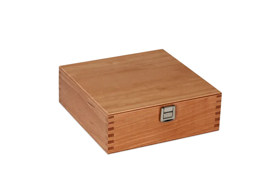 lacquered wooden toolbox