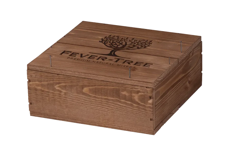 Gift box made of precious wood