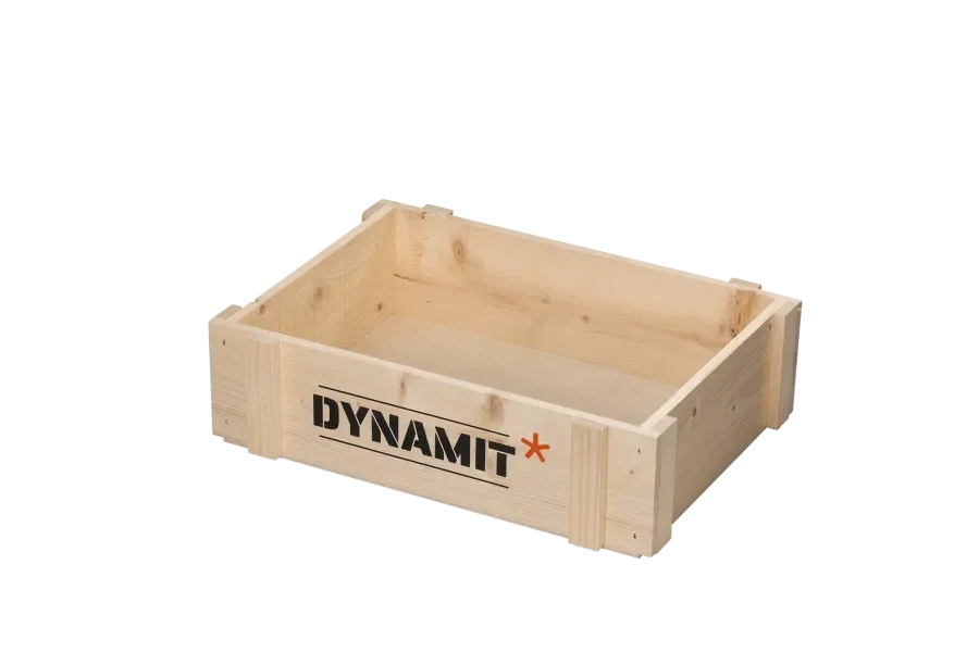 lidless gift box with fire print from Scheffauer-Holzwaren